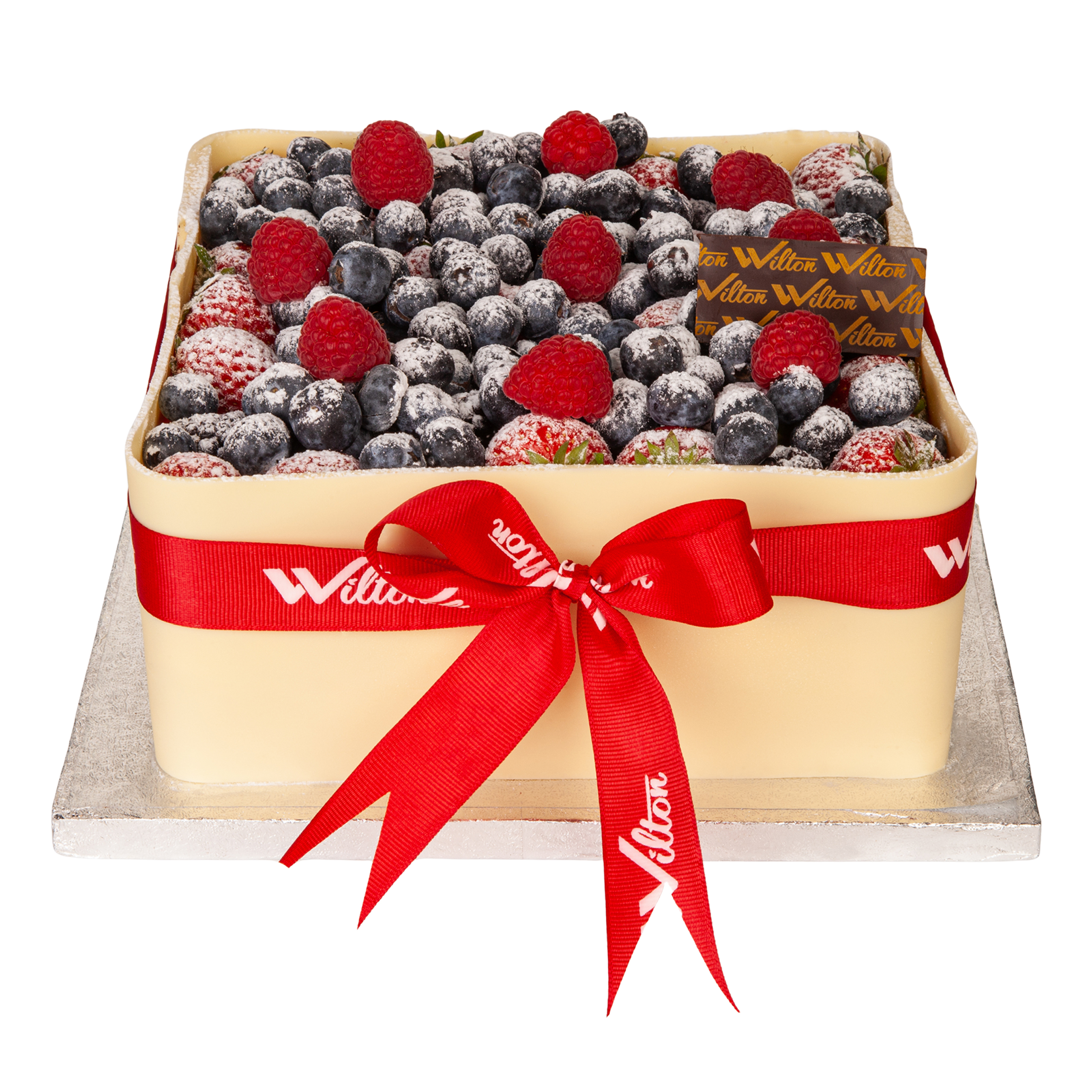 Berry Fruit Cake - Square